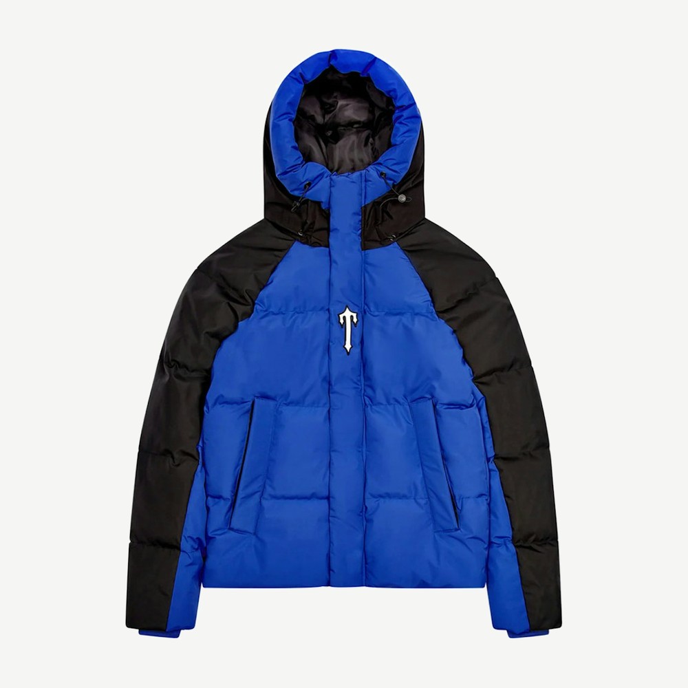 Irongate Arch Puffer Jacket Fw23 Blue Black