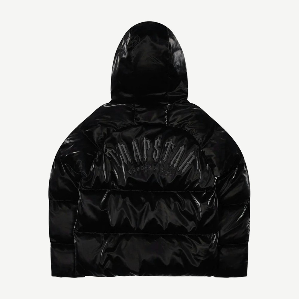 Irongate Arch Puffer Jacket Fw23 Gloss Black
