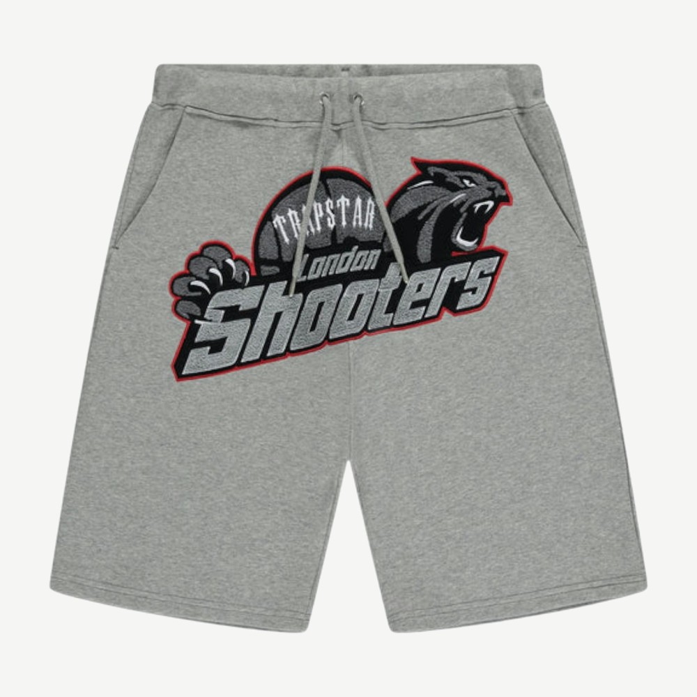Shooters Shorts Grey Red