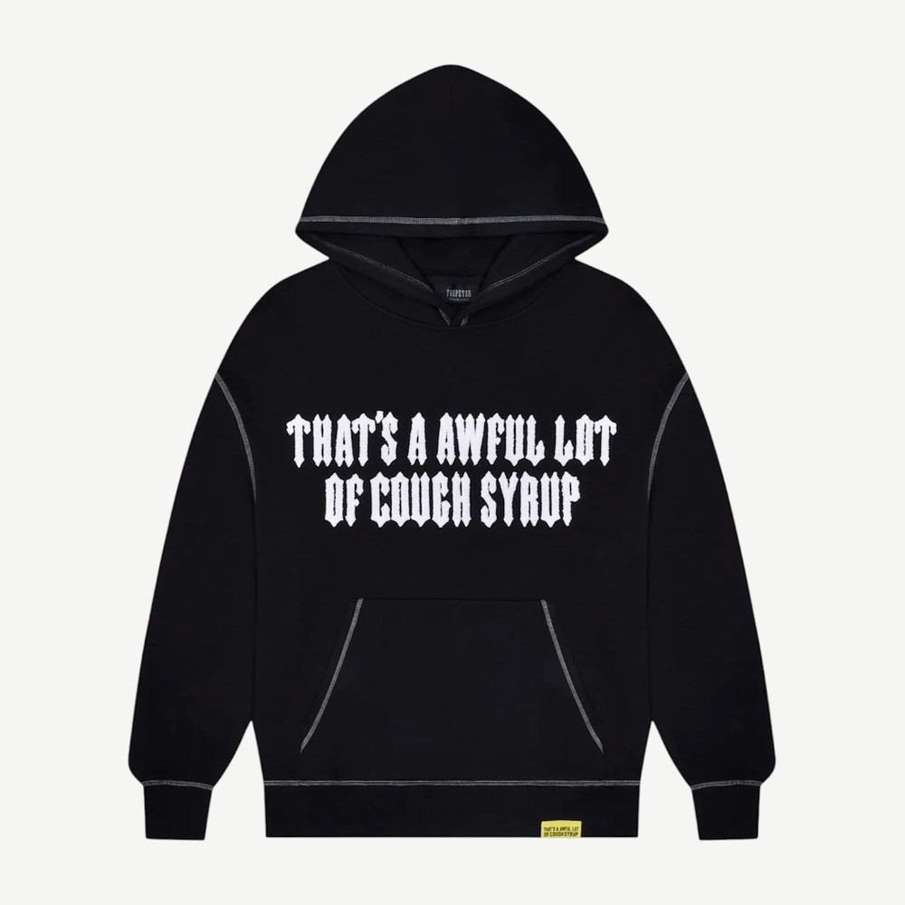 X Cough Syrup Hoodie Black