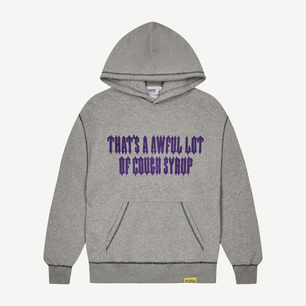 X Cough Syrup Hoodie Grey