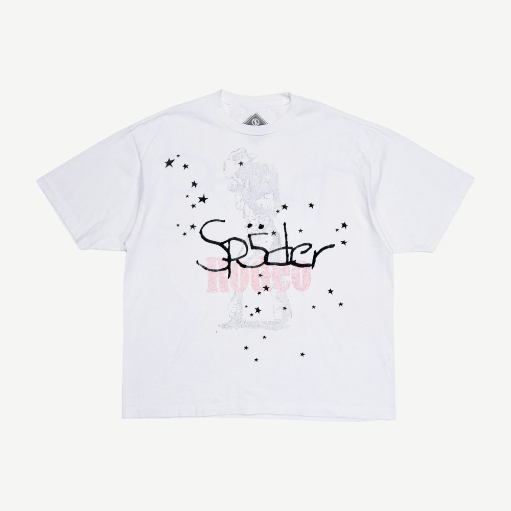Cactus Jack X Sp5der Days Before Rodeo Ii Tee Whit