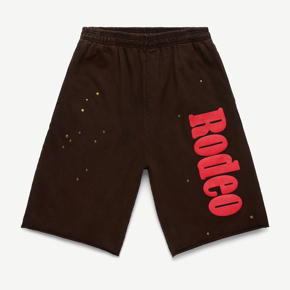 Cactus Jack X Sp5der Days Before Rodeo Shorts Blac
