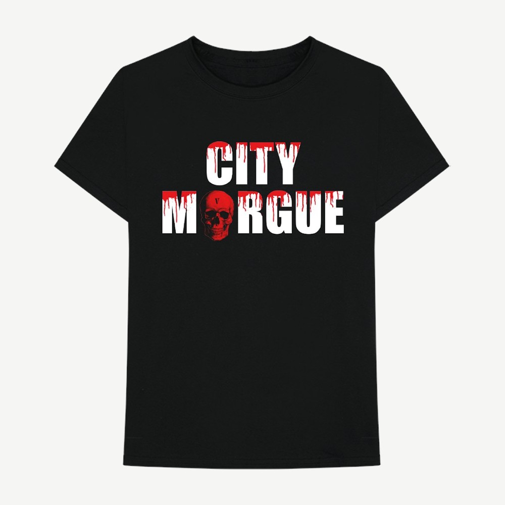 City Morgue X Vlone Drip Tee Black