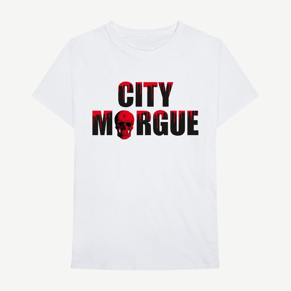 City Morgue X Vlone Drip Tee White