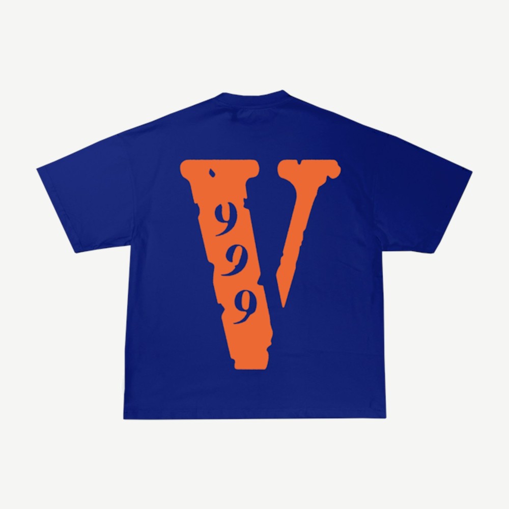 Juice Wrld X Vlone 999 Tee Blue