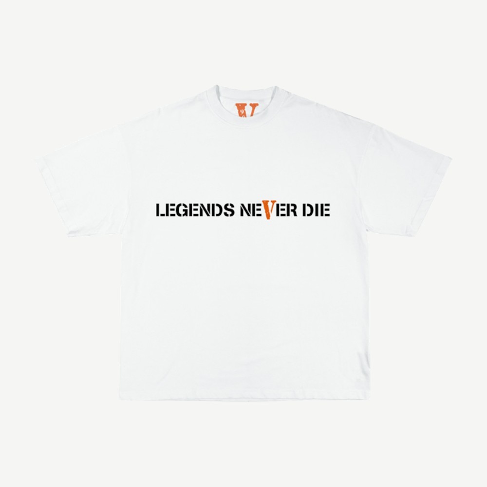 Juice Wrld X Vlone Lnd 999 Tee White