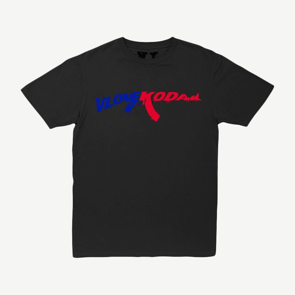 Kodak Black X Vlone 47 T Shirt Black