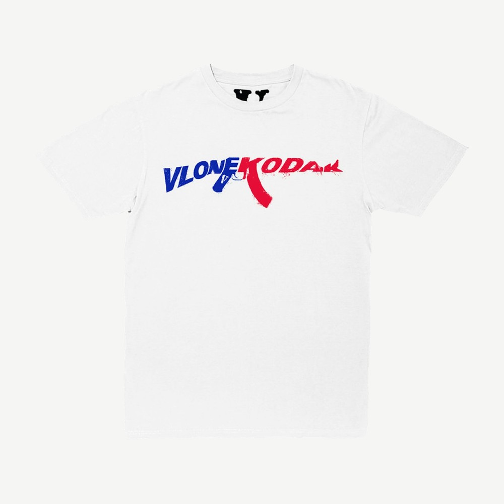 Kodak Black X Vlone 47 T Shirt White
