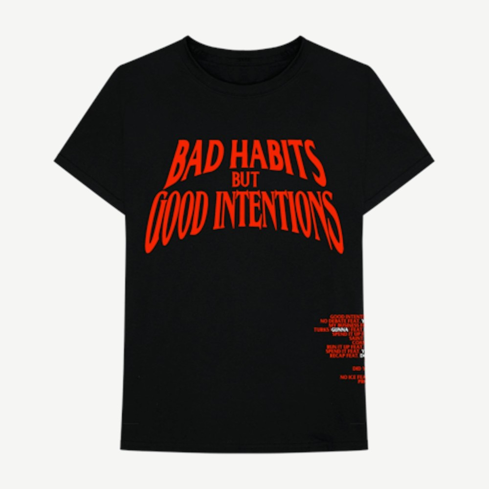 Nav X Vlone Bad Habits Tee Black